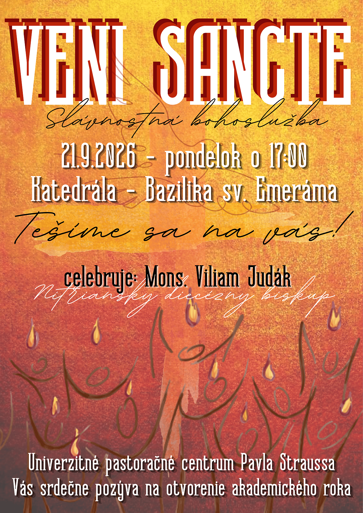 VENI SANCTE plagát A3