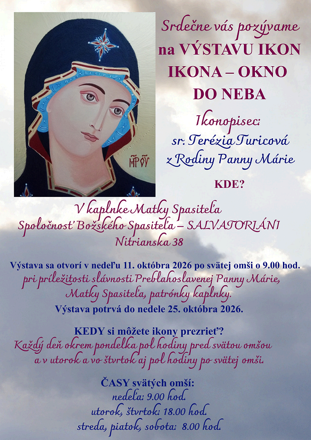 Plagát Výstava ikon
